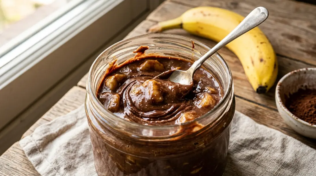 Pasta de Banana com Chocolate