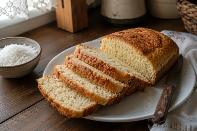 Pão de Coco Macio